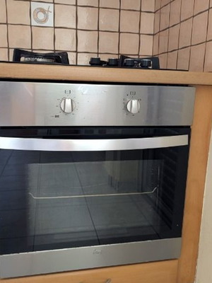 Teka built-in gas oven and Whirlpool gas hob set