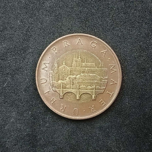 Coin 50 Kc 1993 from Czechia used