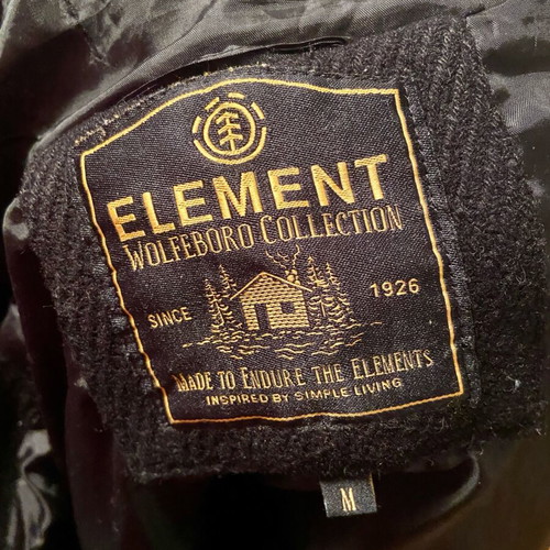 Element coat medium size black like new