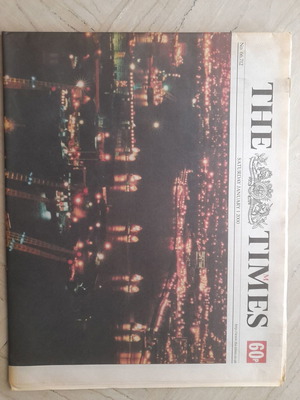 The Times newspaper used 1 January 2000 with inserts