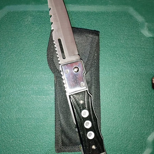 Safety folding knife new