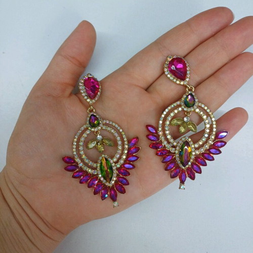 Evening earrings