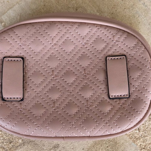 Tory Burch Kira Quilted Leather Small Bag like new, dusty rose