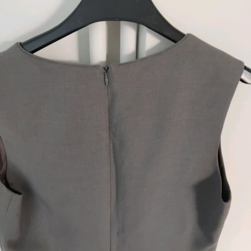 Zara Seraphan Dress Grey Like New, Size M