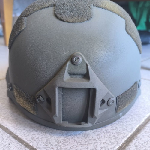 Airsoft plastic military helmet like new with new interior and BOA dialer