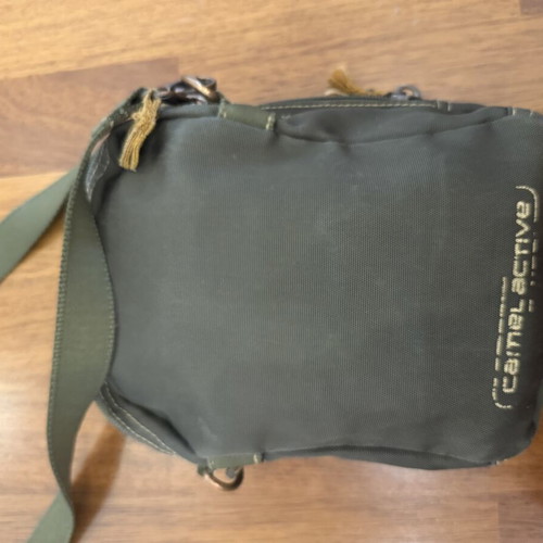 Camel Active shoulder bag, dark green