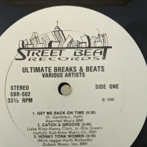 Various Ultimate Breaks & Beats vinyl album