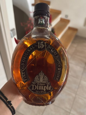 Dimple 15 Years Old Scotch Whisky collectible, new