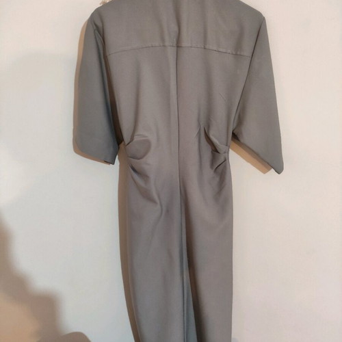Grey pencil dress like new, size Large