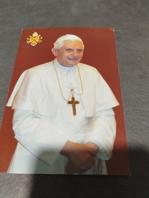 Card postal Pope Benedict XVI like new