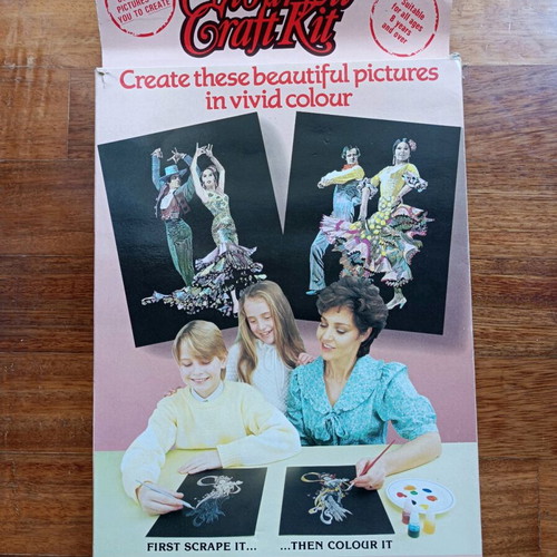 Oasis Art&Craft kit vintage 80s new in original packaging