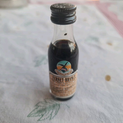 Collectible Fernet Branca 20ml miniature used