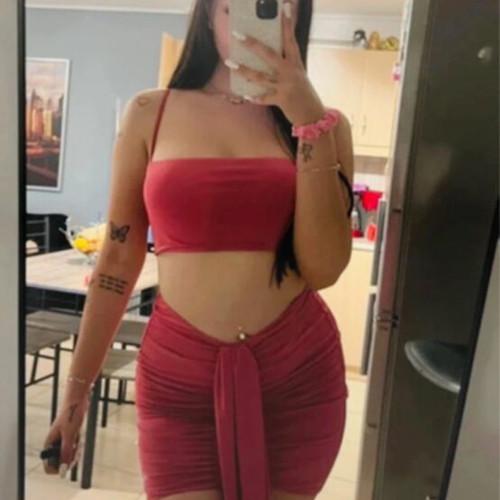 Marmalady set S/M fuchsia color like new