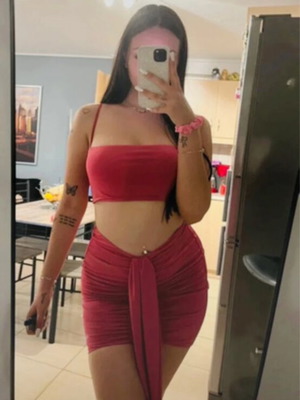 Marmalady set S/M fuchsia color like new
