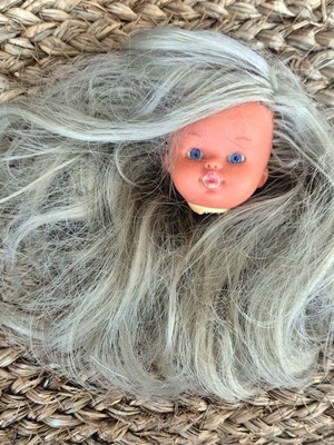 Niovi Kehagia Doll Head used replacement part