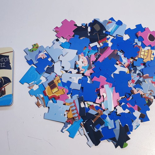 Children's baby educational puzzle game Fearless Pirates used