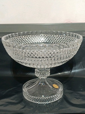 Bleikristall Bavaria Germany diamond cut употребяван