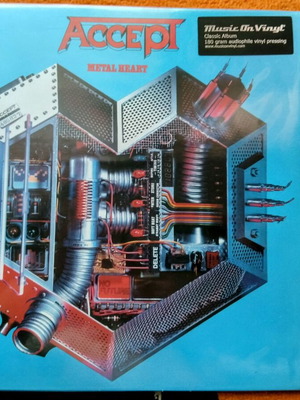 Accept Metal Heart LP καινούργιο, metal