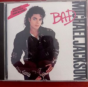 MICHAEL JACKSON BAD αυθεντικό cd.