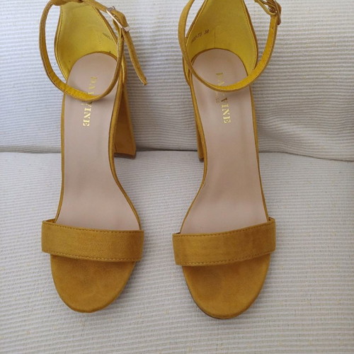 Sandal new size 38 yellow