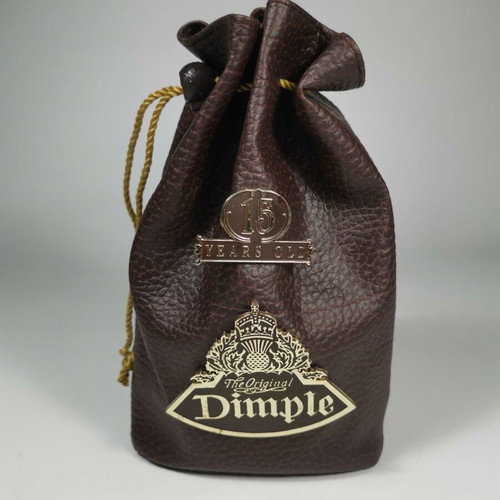 Dimple vintage whiskey case used