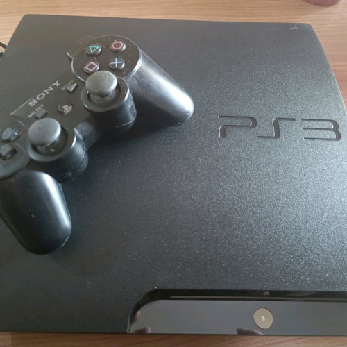 Sony PlayStation 3 Slim 120GB CECH-2004A like new with genuine DualShock 3 and cables