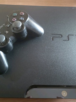 Sony PlayStation 3 Slim 120GB CECH-2004A like new with genuine DualShock 3 and cables