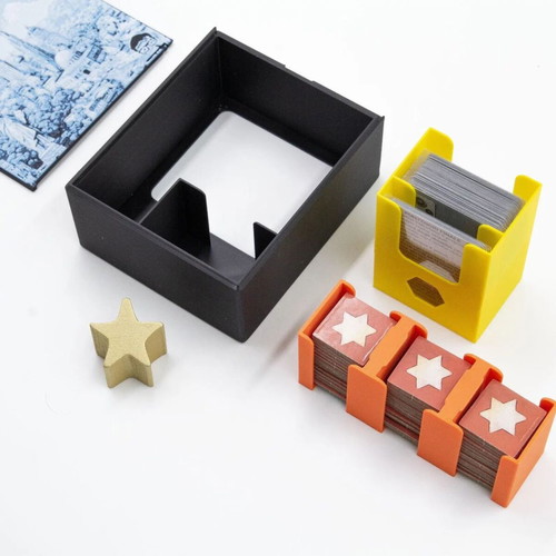 Cities Board Game Organizer New 3D Printed Insert for Sleeved Cards