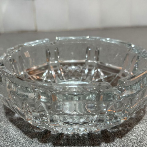 Excalibur crystal ashtrays new, made in Italy