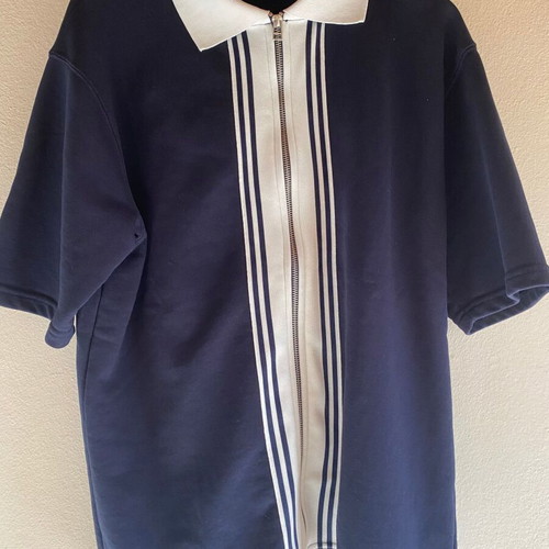 Zara blouse - jacket like new, white and blue, size S