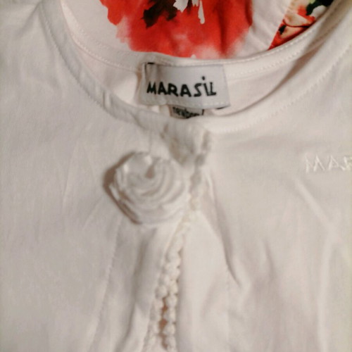 Marasil baby floral dress 80cm like new