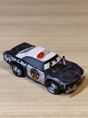Mattel Disney Pixar Cars APB Thunder Hollow μεταλλικό περιπολικό μεταχειρισμένο