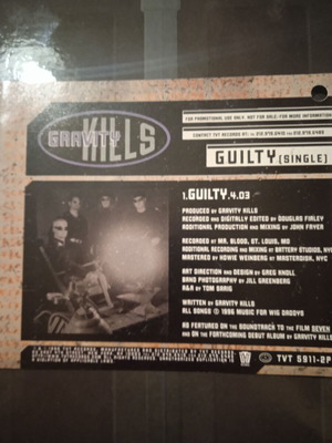 Gravity Kills Guilty single used