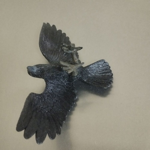 Neca The Crow 18'' figure like new with sound and black bird