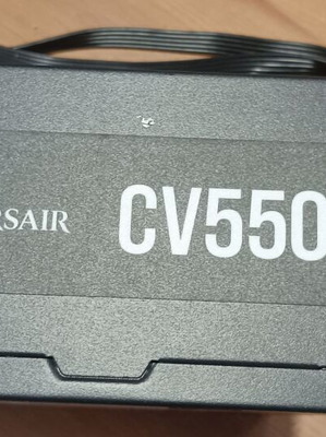 Corsair CV550 550W Power Supply Unit 80 Plus Bronze like new