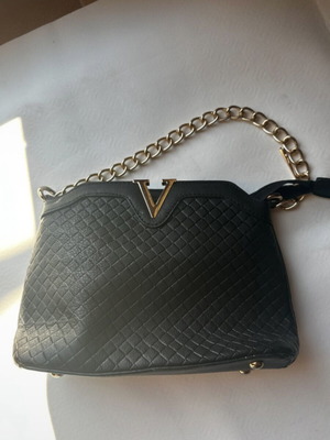 Handbag used black 26x18cm