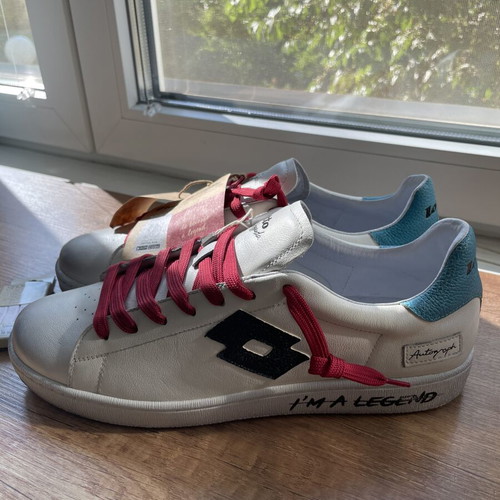 Lotto sneakers I'm a legend new, white, sizes 45 and 45.5