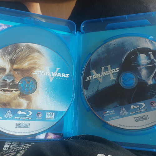 Star Wars Trilogy Blu-Ray like new with Greek subtitles