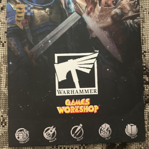 Warhammer Collectors Edition board game used, sealed and opened sets