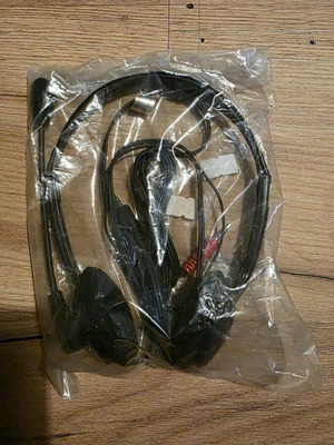 Headphones with jack connector new wired