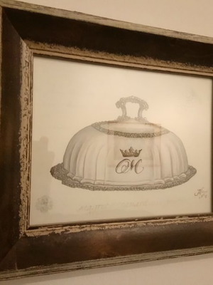 Small painting with frame used 20×30cm
