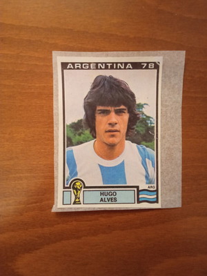 Panini Argentina '78 αυτοκόλλητο Νο50 Hugo Alves μεταχειρισμένο