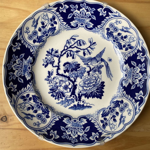 Mason's Ironstone Paradise Bird Decorative Plate like new