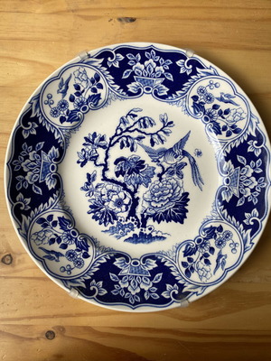 Διακοσμητικό πιάτο Mason's Ironstone Paradise Bird σαν καινούργιο