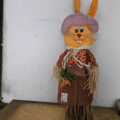 Easter decoration rabbit broom new