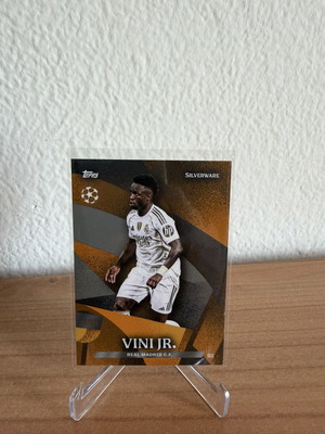 Vini Jr. Silverware 13/99 Real Madrid Topps Total Football card
