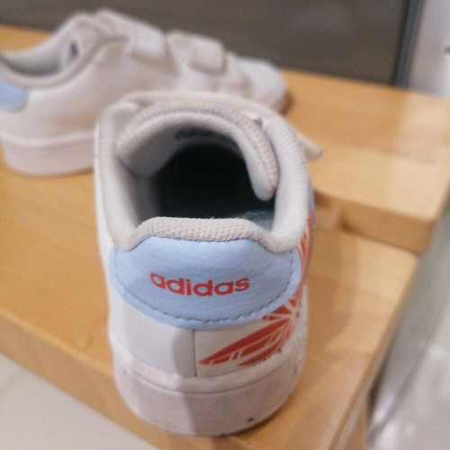 Adidas Kids Moana Shoes Used Size 25 White