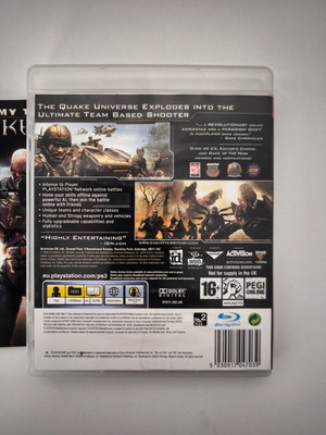 Quake Wars Enemy Territory PS3 game
