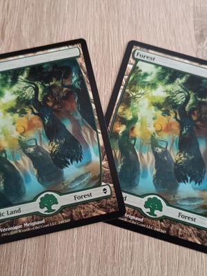 Forest MTG Basic Land cards mint condition