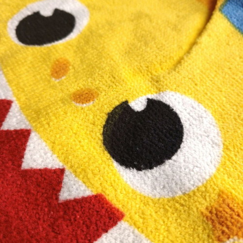 Baby Shark Beach Poncho 100% Cotton New
